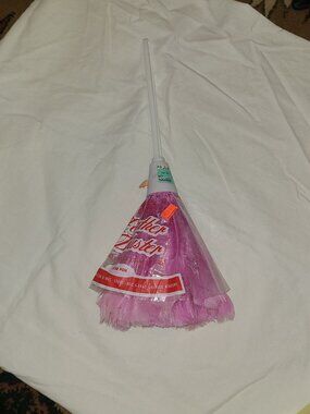Vintage Pink Feather Duster 1960s New In Original Packaging Mid Century